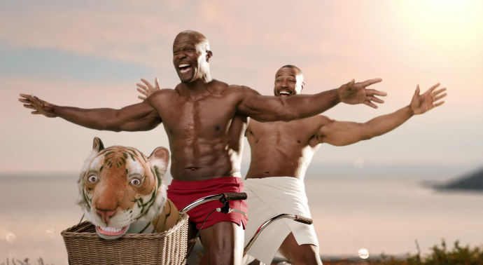Terry Crews Shaves Miniature Terry Crews For Old Spice Ad Age